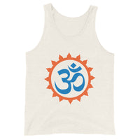 OM RED AURA unisex tanktop
