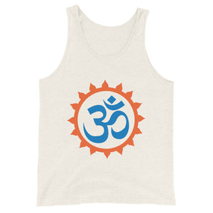 OM RED AURA unisex tanktop