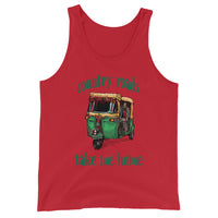 COUNTRY ROADS TAKE ME HOME unisex tanktop
