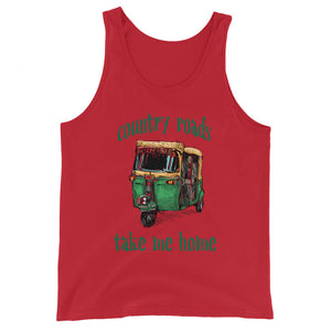 COUNTRY ROADS TAKE ME HOME unisex tanktop