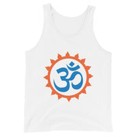 OM RED AURA unisex tanktop
