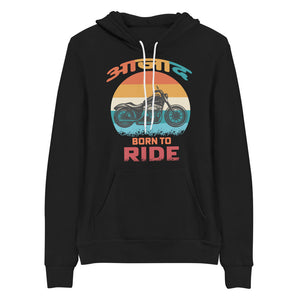 AZAAD BORTH TO RIDE unisex hindi hoodie