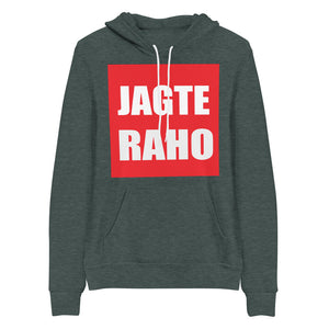 JAAGTE RAHO unisex hindi hoodie