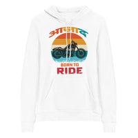 AZAAD BORTH TO RIDE unisex hindi hoodie