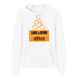 LIBERATION MOKSHA unisex hindi hoodie