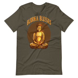 BUDDHA BLESSED ORANGE unisex tshirt