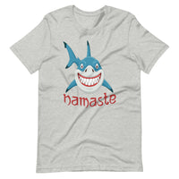 NAMASTE SHARK unisex tshirt
