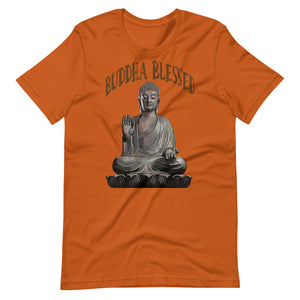 BUDDHA BLESSED METAL unisex tshirt