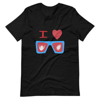 I LOVE NEPAL unisex tshirt
