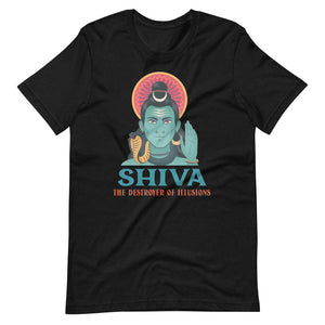 SHIVA THE DESTROYER OF ILLUSIONS unisex tshirt