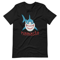 NAMASTE SHARK unisex tshirt
