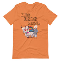 CHIEF HAPPINESS OFFICER MAN unisex tshirt
