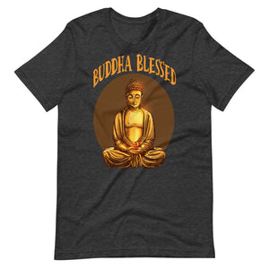 BUDDHA BLESSED ORANGE unisex tshirt
