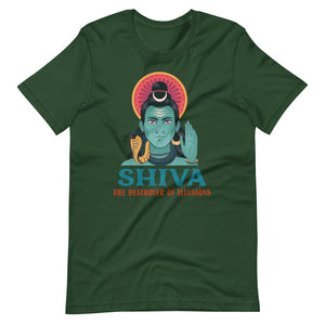 SHIVA THE DESTROYER OF ILLUSIONS unisex tshirt