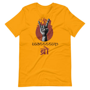 WASSSSUP BRO Unisex Nepali t-shirt and Hindi t-shirt