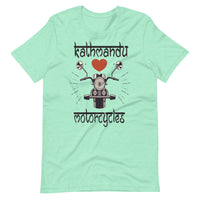 KATHMANDU LOVES MOTORCYCLES unisex tshirt
