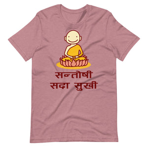 SANTOSHI SADAA SUKHI unisex tshirt