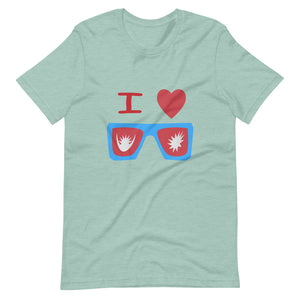 I LOVE NEPAL unisex tshirt