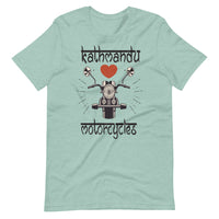 KATHMANDU LOVES MOTORCYCLES unisex tshirt
