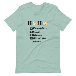 MOMO FOR EVERYTHING Unisex Nepali t-shirt