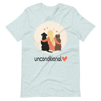 UNCONDITIONAL LOVE unisex tshirt
