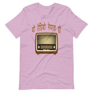 YO RADIO NEPAL HO unisex tshirt