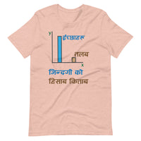 JINDAGI KO HISAB KITAB unisex tshirt