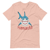 NAMASTE SHARK unisex tshirt
