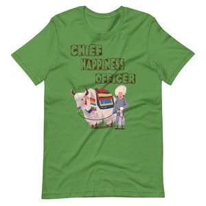 CHIEF HAPPINESS OFFICER MAN unisex tshirt