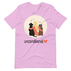 UNCONDITIONAL LOVE unisex tshirt