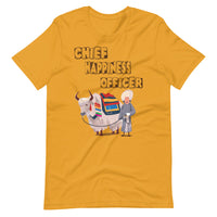 CHIEF HAPPINESS OFFICER MAN unisex tshirt
