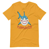 NAMASTE SHARK unisex tshirt
