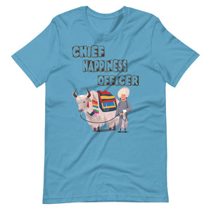 CHIEF HAPPINESS OFFICER MAN unisex tshirt