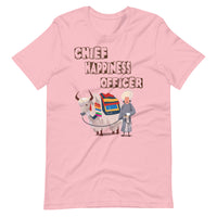 CHIEF HAPPINESS OFFICER MAN unisex tshirt
