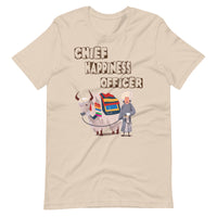 CHIEF HAPPINESS OFFICER MAN unisex tshirt
