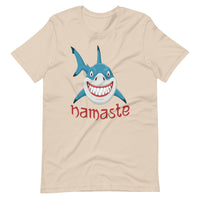 NAMASTE SHARK unisex tshirt
