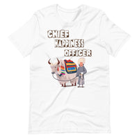 CHIEF HAPPINESS OFFICER MAN unisex tshirt