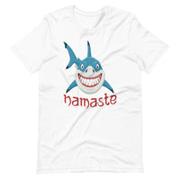 NAMASTE SHARK unisex tshirt
