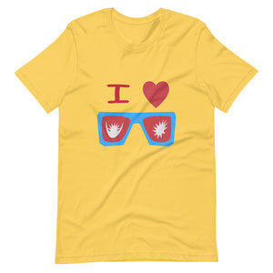 I LOVE NEPAL unisex tshirt