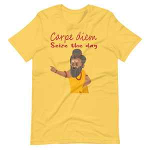 CARPE DIEM RISHI unisex tshirt