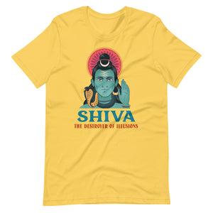 SHIVA THE DESTROYER OF ILLUSIONS unisex tshirt