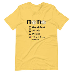 MOMO FOR EVERYTHING Unisex Nepali t-shirt