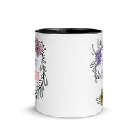 PHERI BHETAULA FLOWERS 11oz color inside mug
