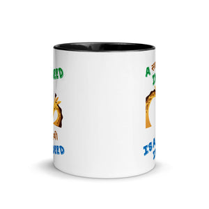 A SATHI IN NEED 11oz color inside Nepali mug or Hindi mug