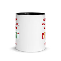 KEEP CALM AND NEPALI ON COLORFUL 11oz color inside mug
