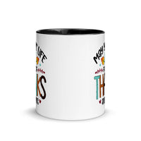 FULL OF THANKS AND GIVING 11oz color inside mug