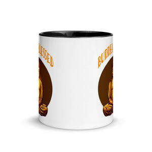 BUDDHA BLESSED GOLDEN 11oz color inside mug