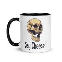 SAY CHEESE 11oz color inside mug
