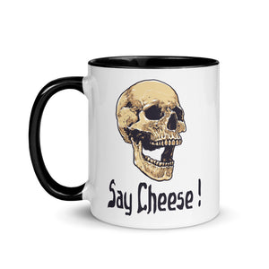 SAY CHEESE 11oz color inside mug