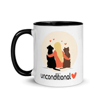 UNCONDITIONAL LOVE 11oz color inside mug
